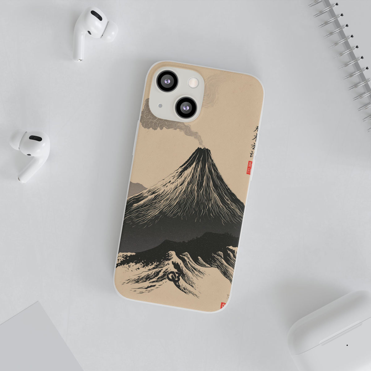 Fuji Summit · Lite Phone Case for iPhone ·  Beige