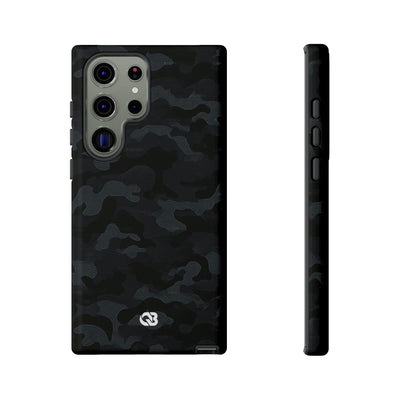 Blackout Urban Camo · Tough Phone Case for Samsung · Black