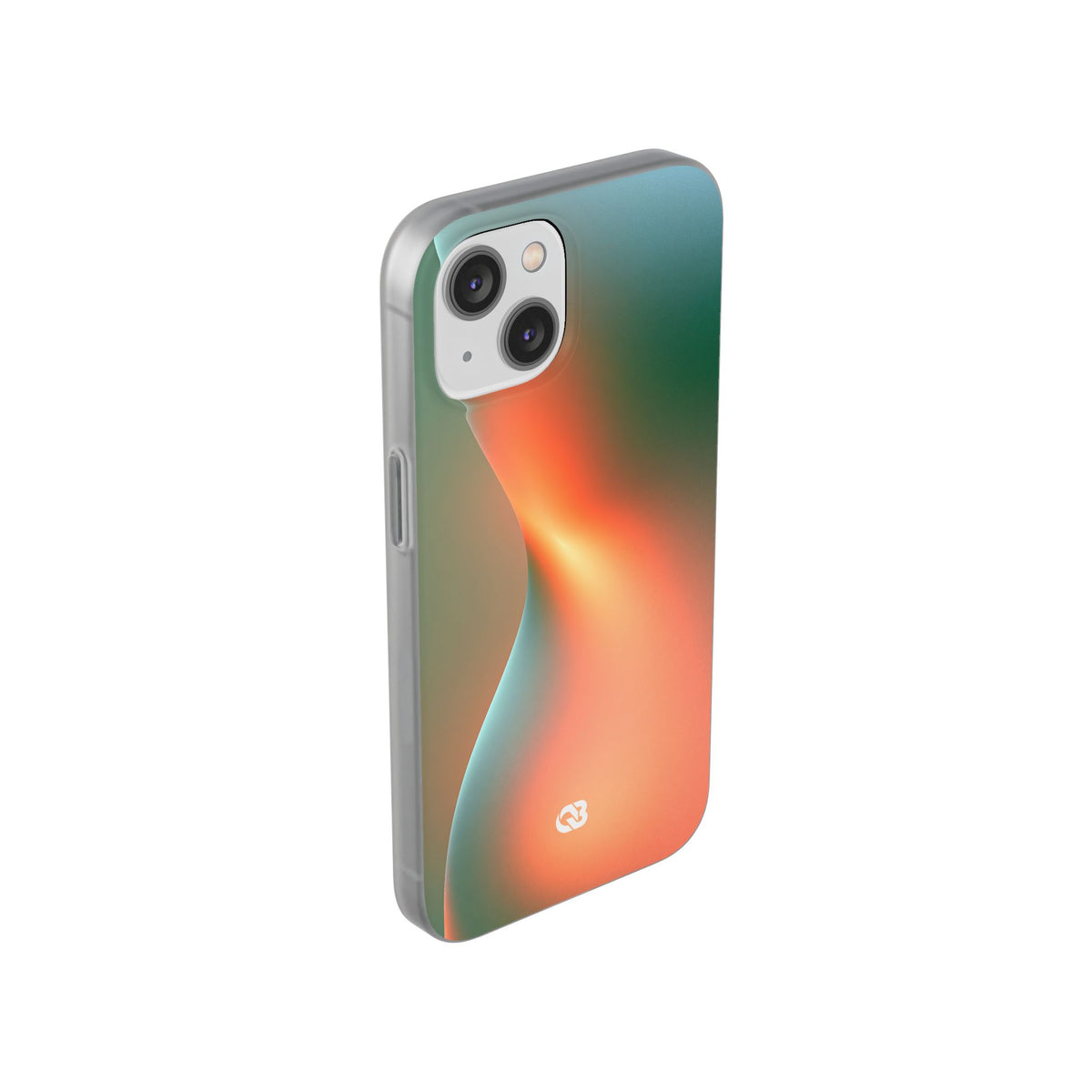 Radiant Contour · Lite Phone Case for iPhone ·  Orange