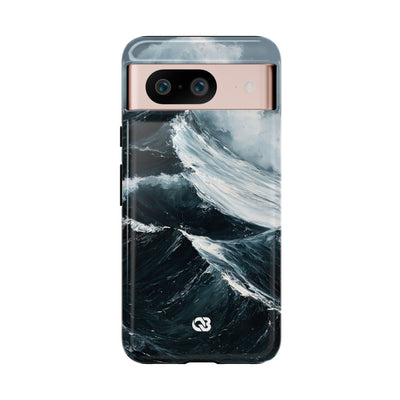 Nordic Swell · Tough Phone Case for Pixel ·  Blue