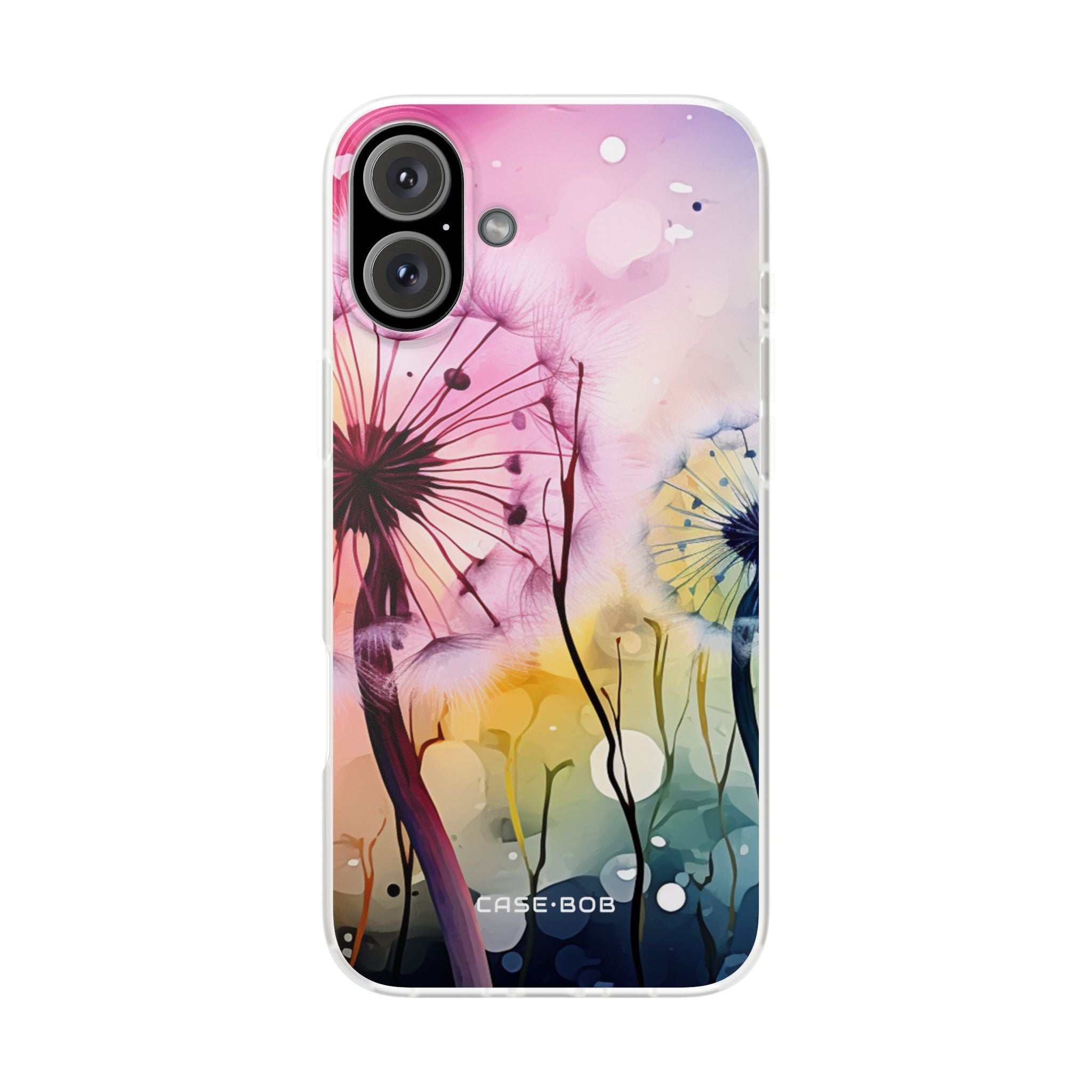 Dandelion Glow iPhone 16 Plus Case - Soft