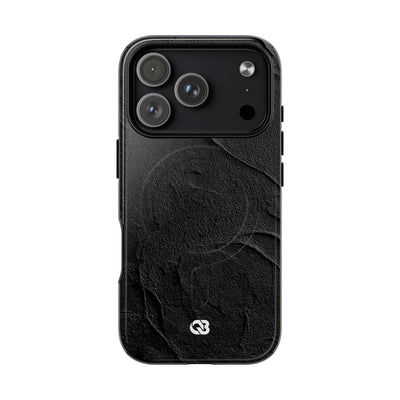 Obsidian Stucco Relief · Tough 2.0 Magnetic Phone Case for iPhone · Black