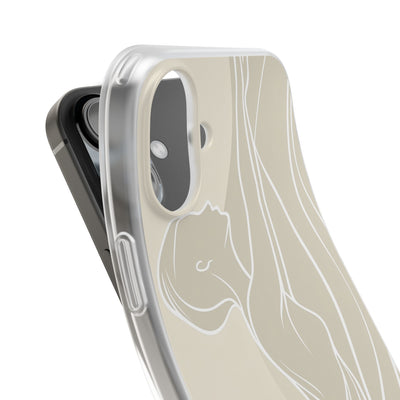 Ethereal Sand Silhouette · Soft Coque de téléphone pour iPhone