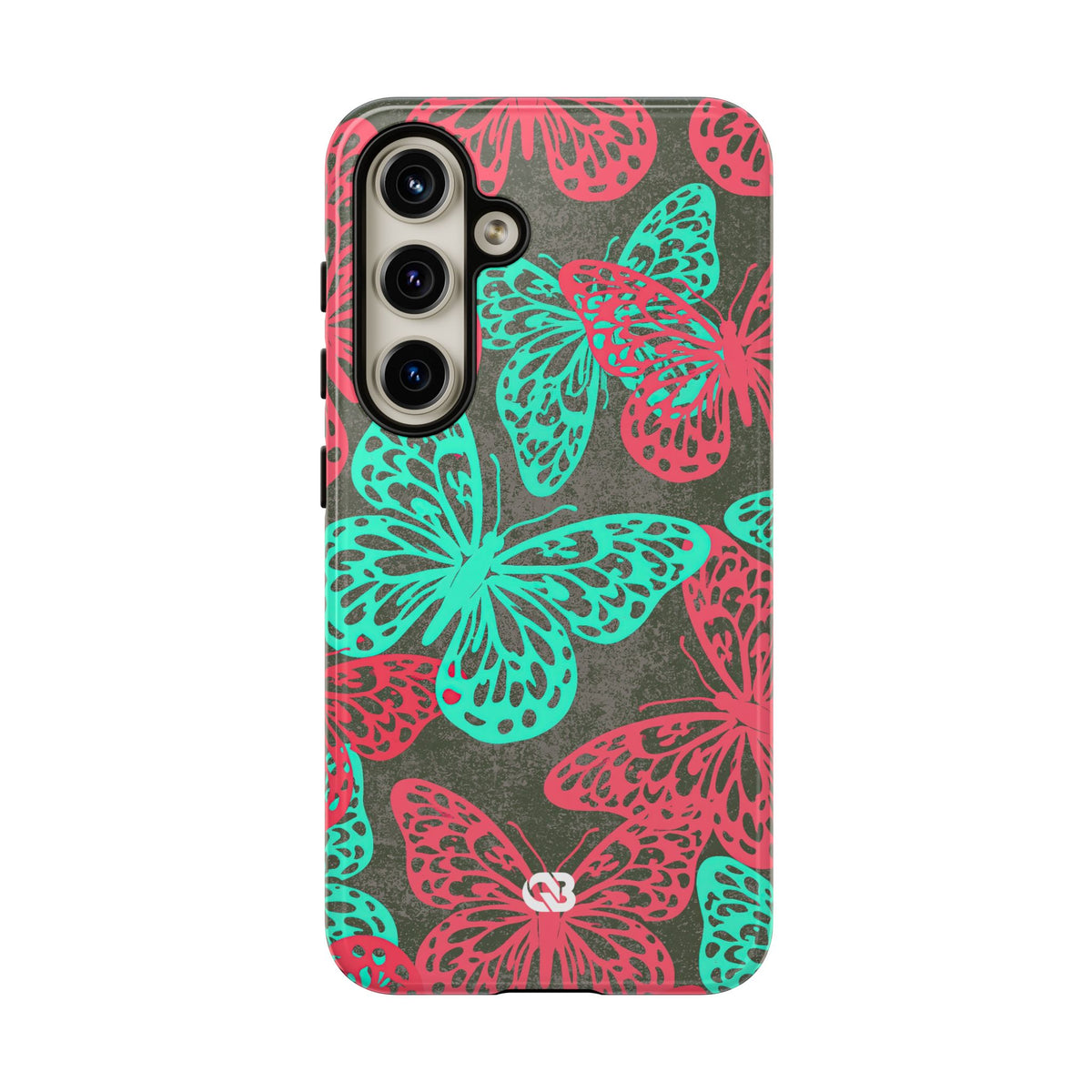 Electric Papillon · Tough Phone Case for Samsung · Pink