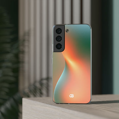 Radiant Contour · Lite Phone Case for Samsung · Orange