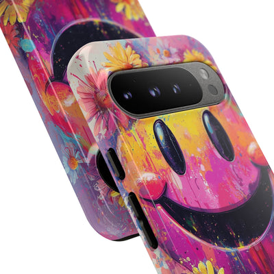 Vivid Grin Graffiti · Tough Phone Case for Google Pixel