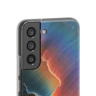 Prismatic Aura Shift · Lite Phone Case for Samsung · Blue