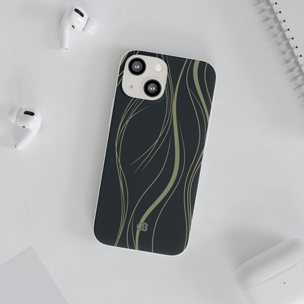 Serpentine Reeds · Lite Phone Case for iPhone ·  Green