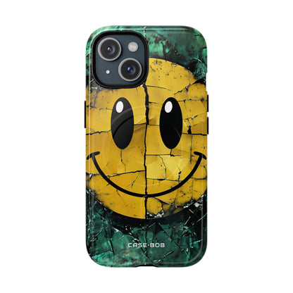 Knust Smiley iPhone 15 Cover - Tough+