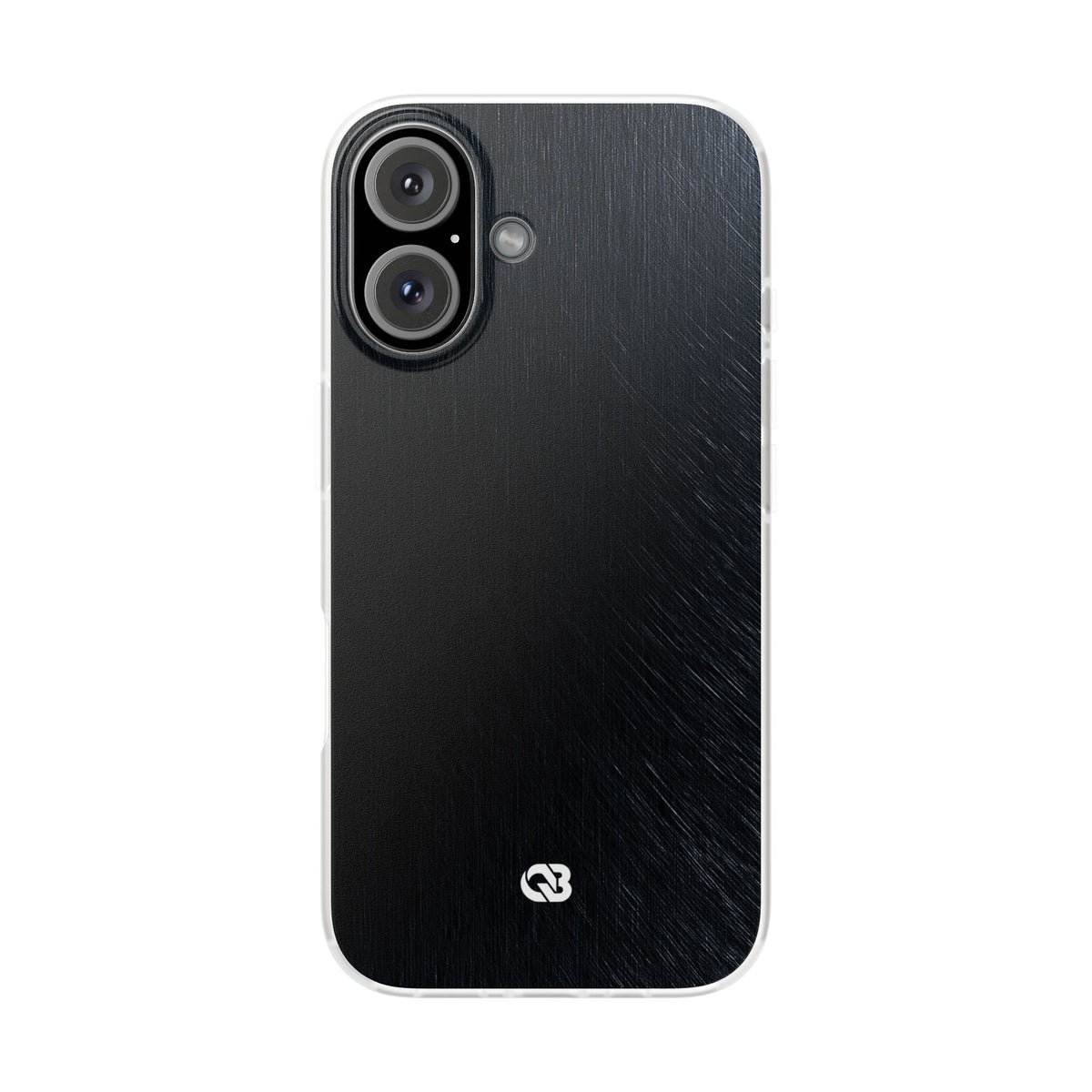Brushed Obsidian Steel · Lite Phone Case for iPhone ·  Black