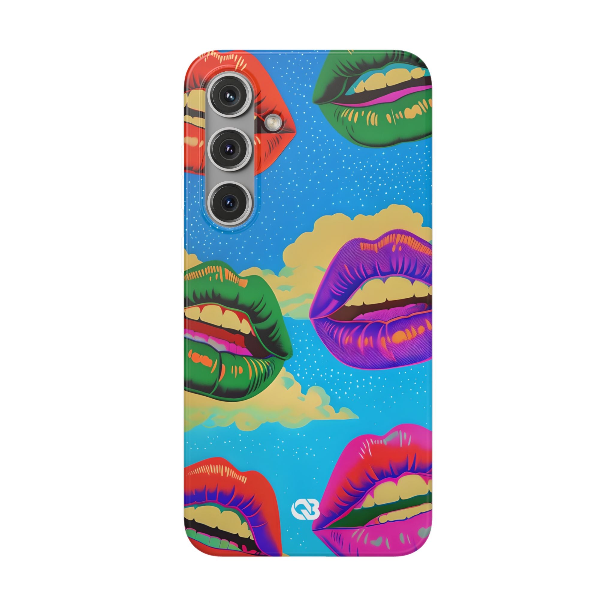 Electric Cosmic Lips · Soft Handyhülle für Samsung