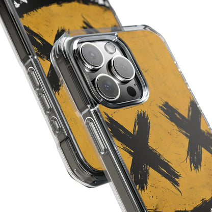 Gezacktes Lächeln Gelb iPhone 16 Pro Max Case - Impact