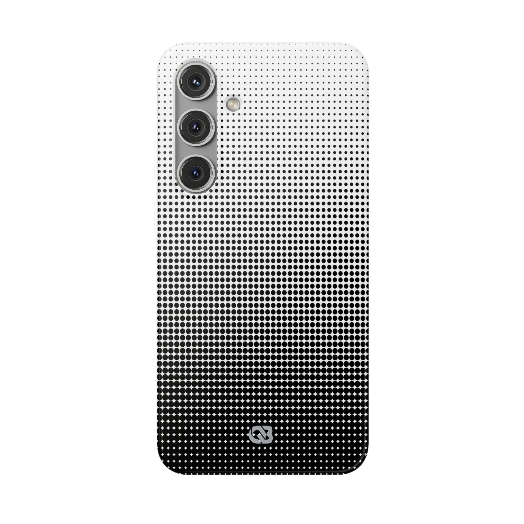 Black Lite Phone Case for Samsung - Obsidian Halftone Flux