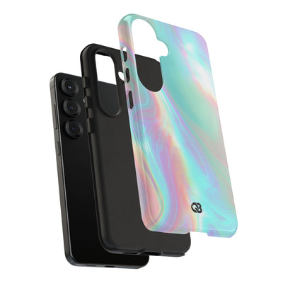 Prismatic Liquid Light · Tough Phone Case for Samsung · Teal