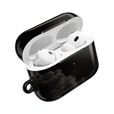 Crimson Fog Void · Hard Case for AirPods & AirPods Pro · Black