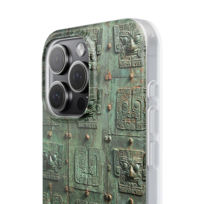 Dynastic Bronze Relief · Lite Phone Case for iPhone ·  Green