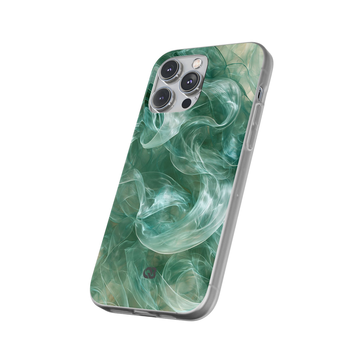Translucent Aqua Flow · Lite Phone Case for iPhone ·  Teal