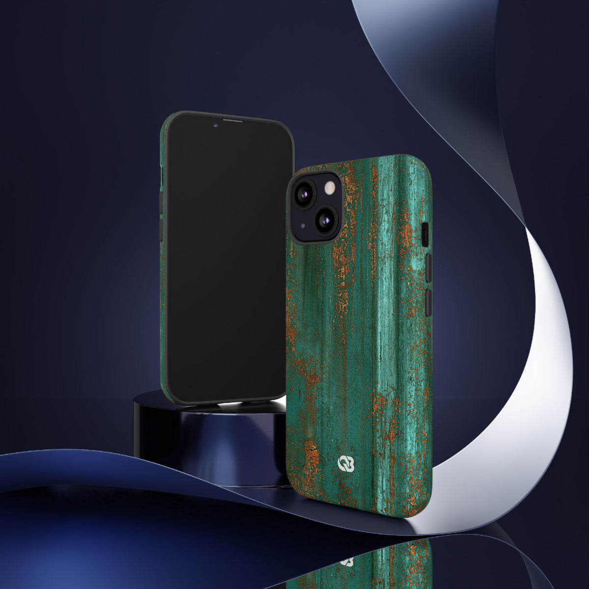 Oxidized Verdigris · Tough Phone Case for iPhone · Teal