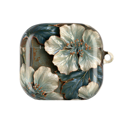 Gilded Blossom Reverie · Hard Case for AirPods & AirPods Pro · Teal
