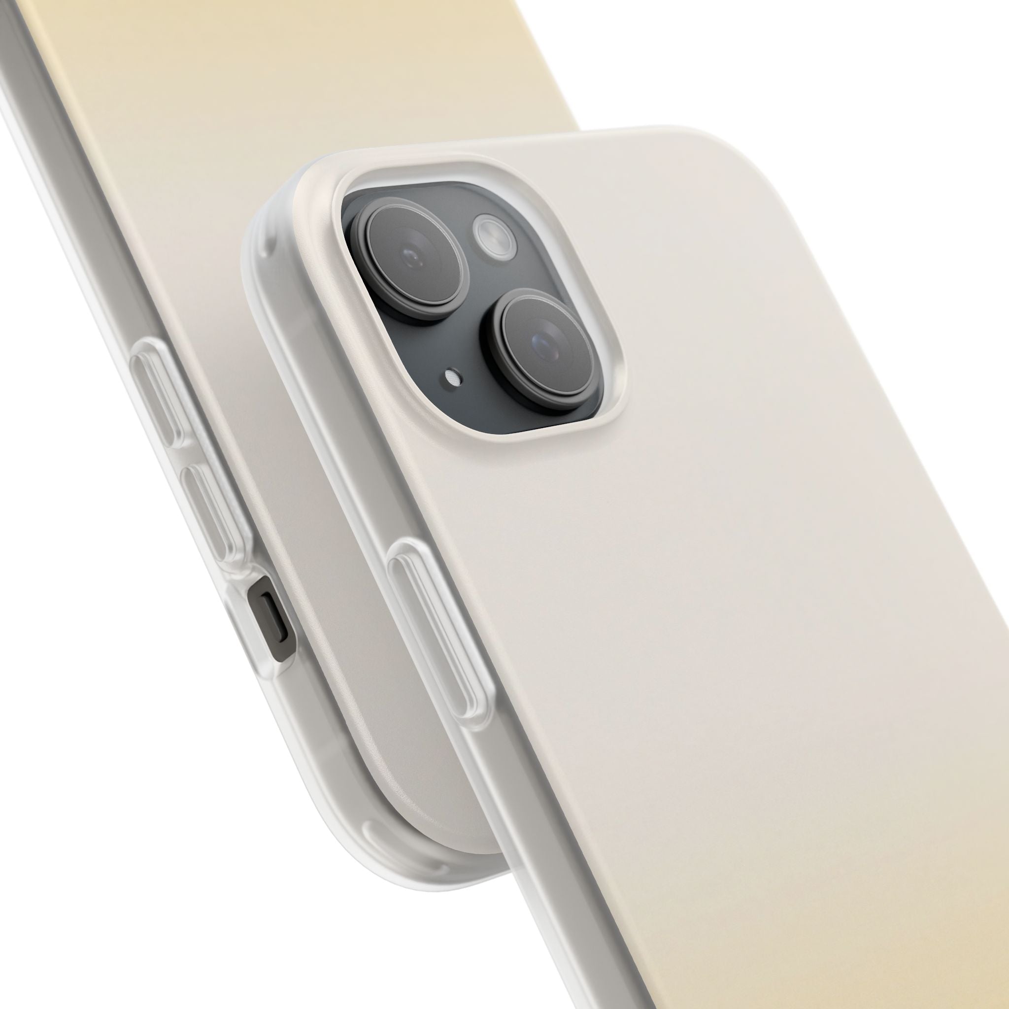 Yellow Lite Phone Case for iPhone - Bleached Citron Haze