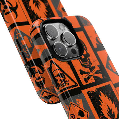 Urban Hazard · Tough Phone Case for iPhone · Orange