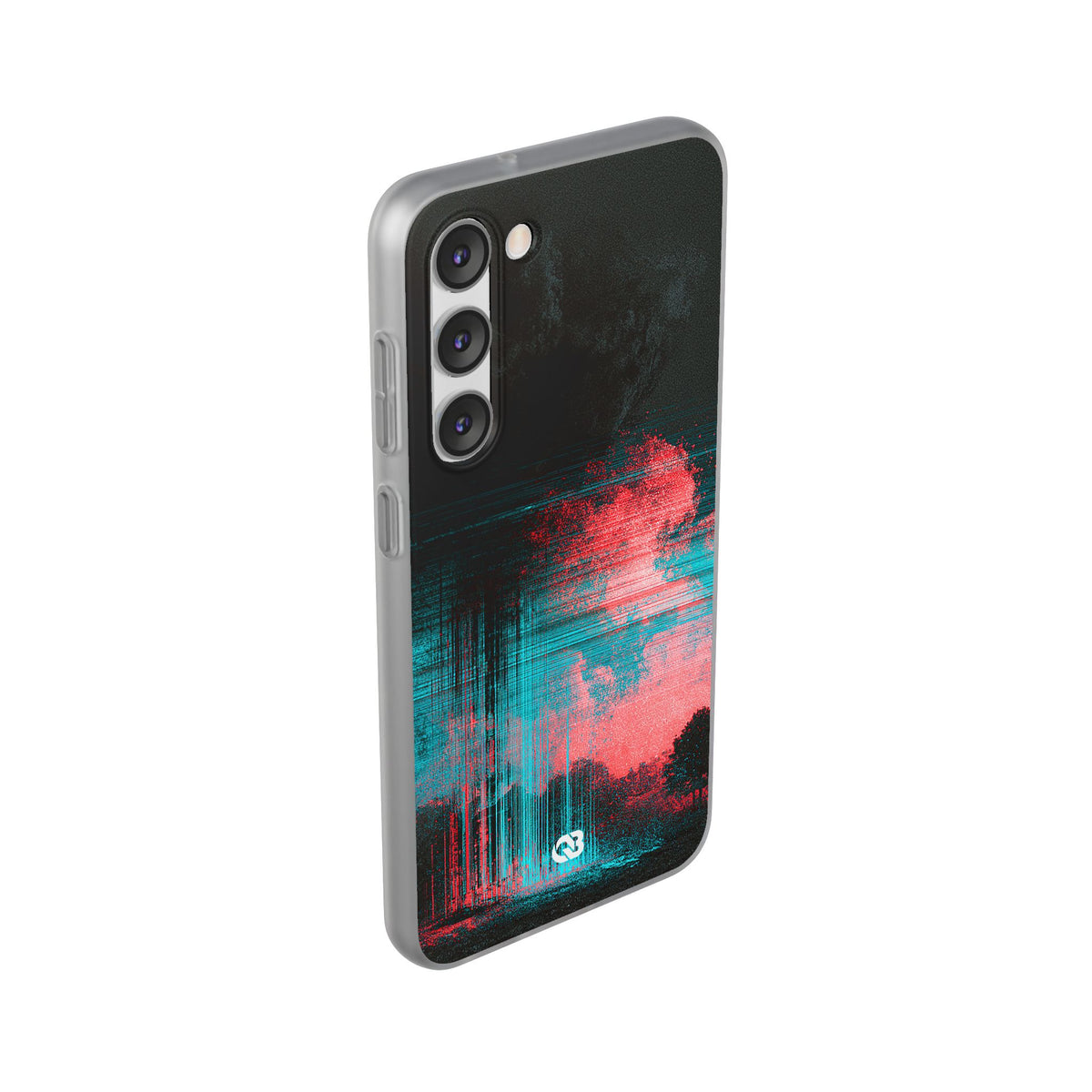 Digital Signal Drift · Lite Phone Case for Samsung · Black
