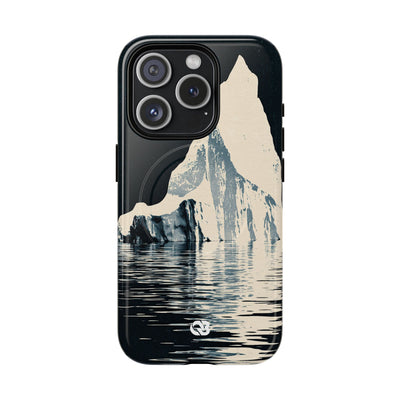 Blue Tough 2.0 Magsafe Phone Case for iPhone - Frozen Navy Monolith