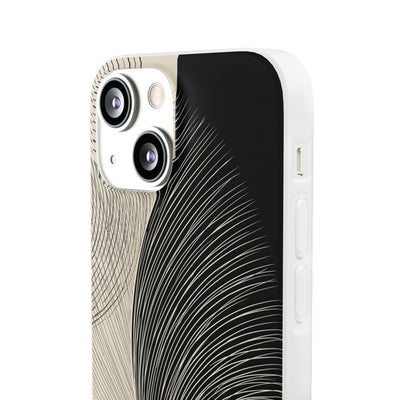 Minimal Frond Study · Lite Phone Case for iPhone ·  Black