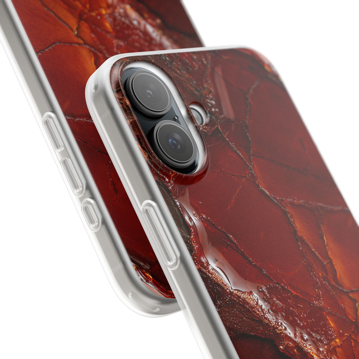 Amber Embrace · Lite Phone Case for iPhone ·  Brown