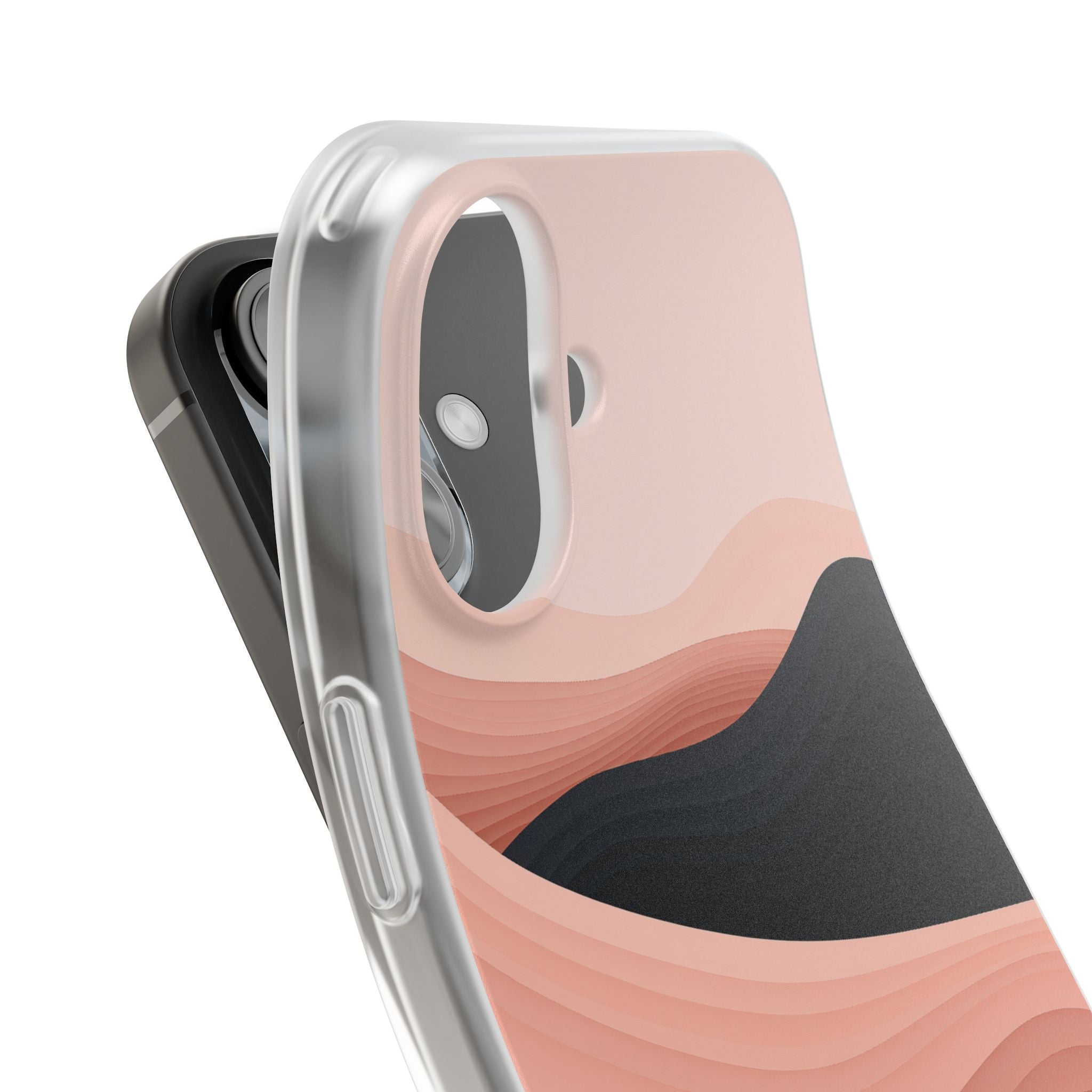 Pink Lite Phone Case for iPhone - Dune Shadow Layers