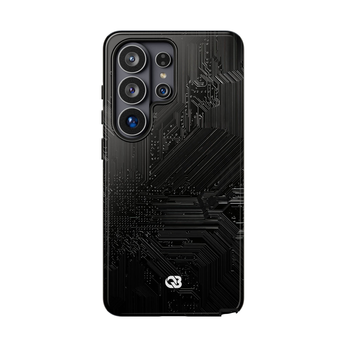 Obsidian Circuitry · Tough Phone Case for Samsung · Black