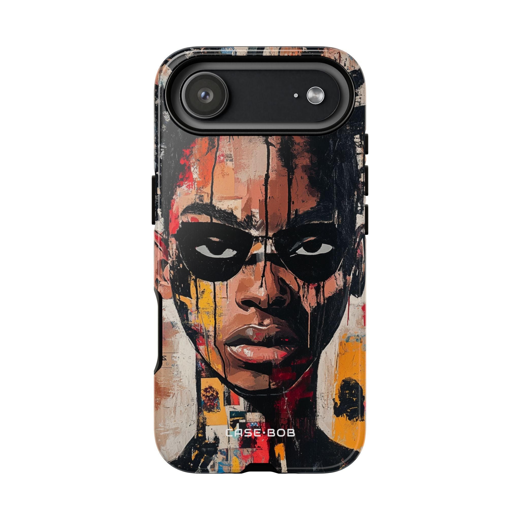 Masked Portrait Drips iPhone 17 Air Case - Tough - CASE•BOB
