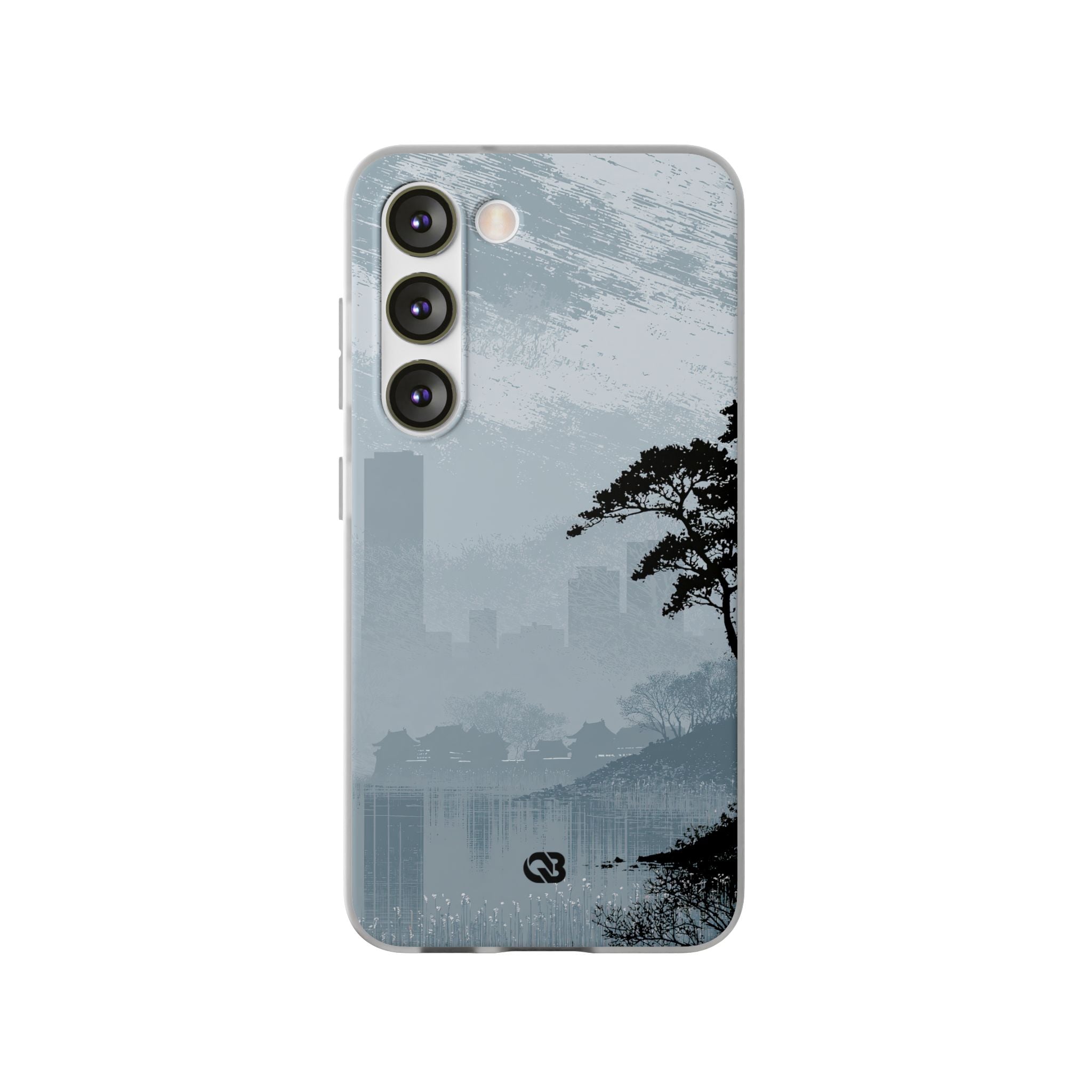 Grey Lite Phone Case for Samsung - Steel Slate Zen