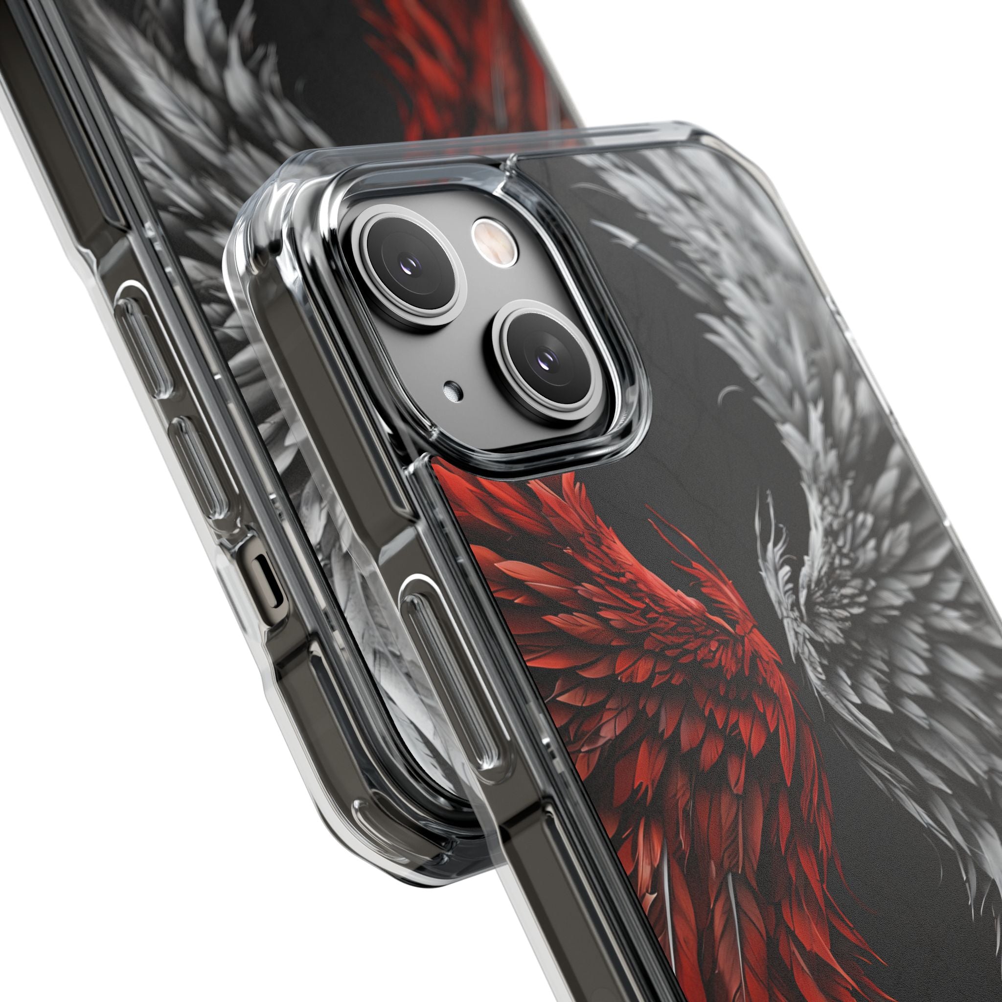 Split Crimson Wing · Impact Phone Case for iPhone · Magsafe