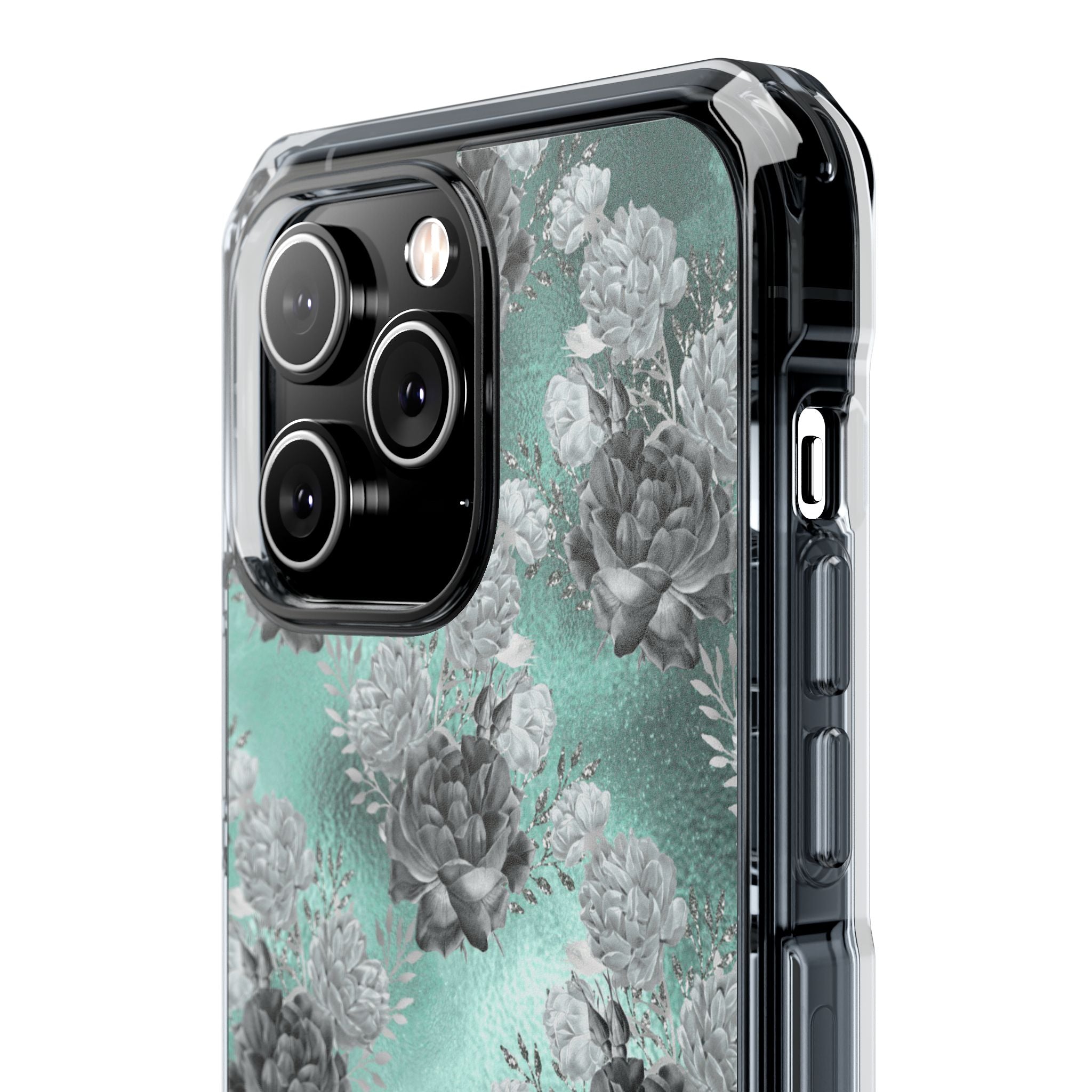 Frost Mint Floral · Impact Magsafe