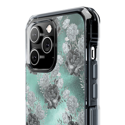 Frost Mint Floral · Impact Magsafe