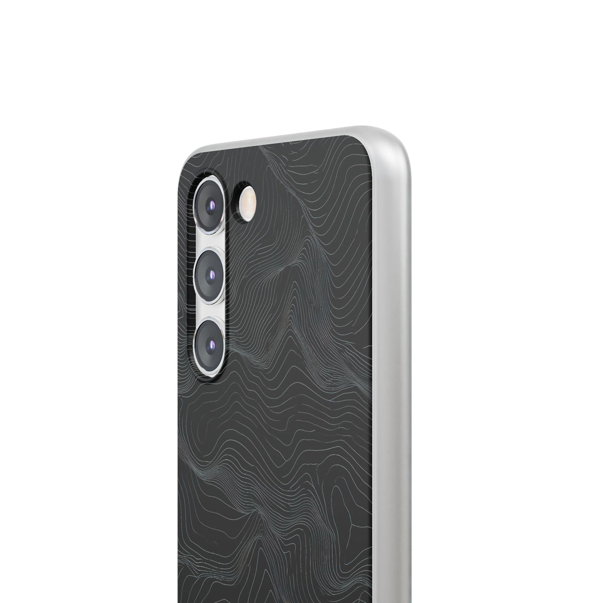 Obsidian Contour Elevation · Lite Phone Case for Samsung · Black