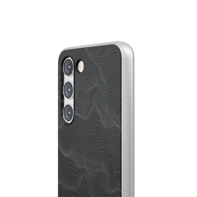 Obsidian Contour Elevation · Lite Phone Case for Samsung · Black