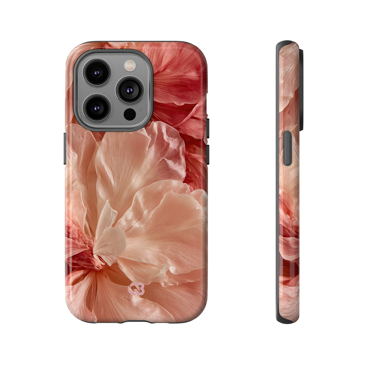 Blush Silk Bloom · Tough Phone Case for iPhone · Pink