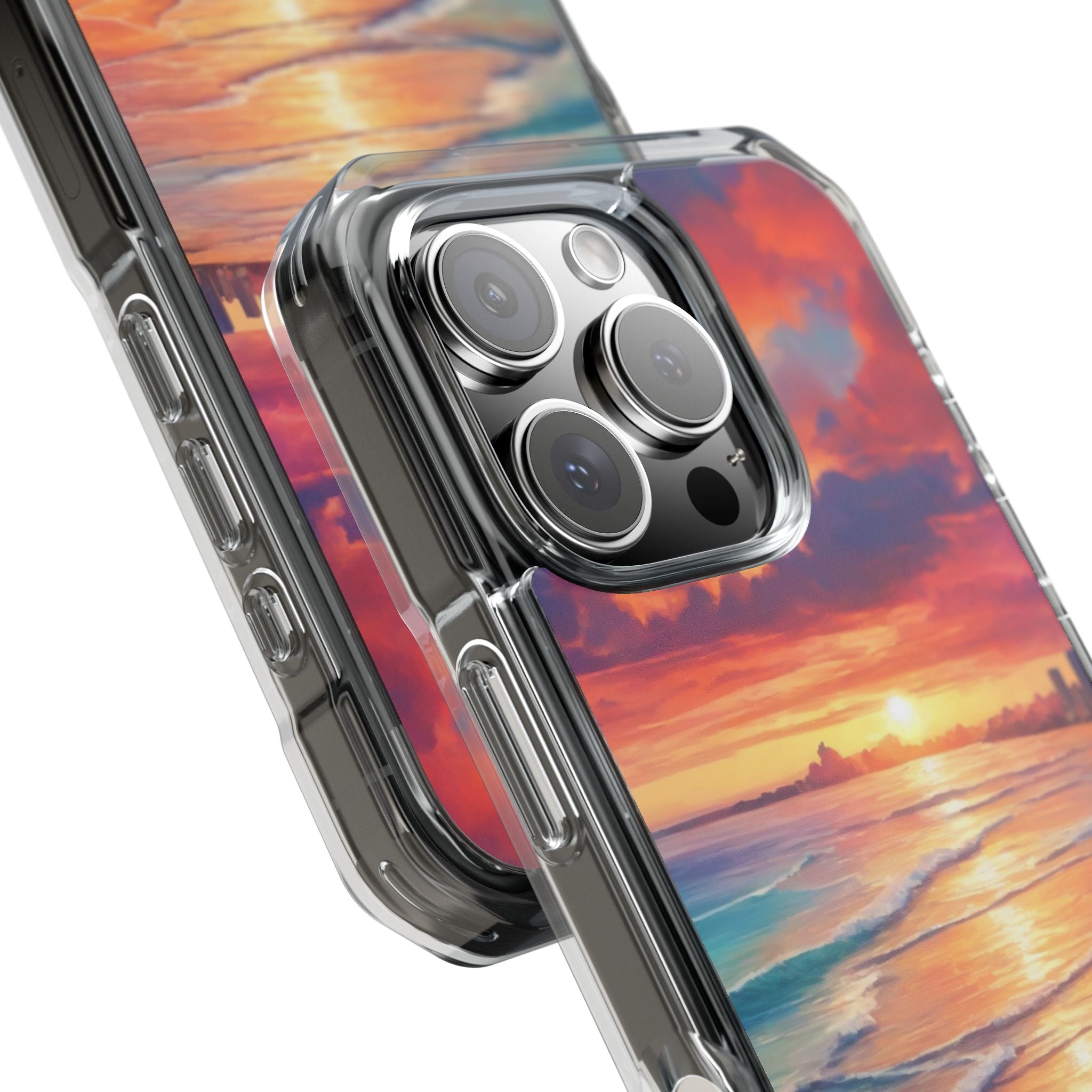 Crimson Shore Horizon · Impact Phone Case for iPhone · Magsafe