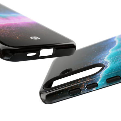Digital Frequency · Tough Phone Case for Samsung · Pink