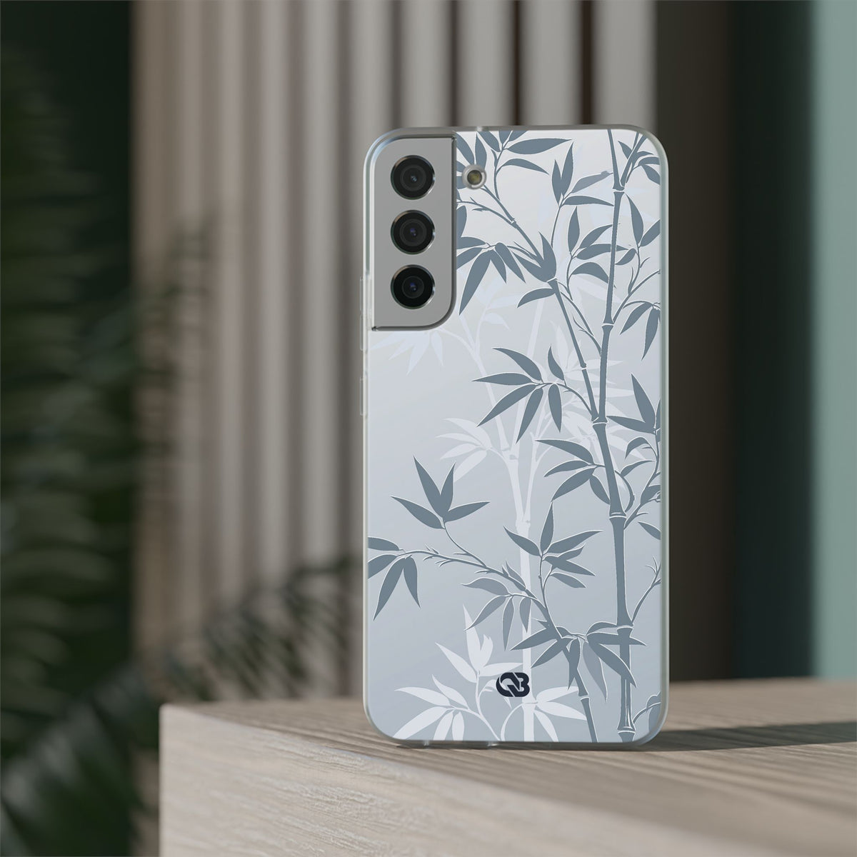 Misty Bamboo Grove · Lite Phone Case for Samsung · Blue