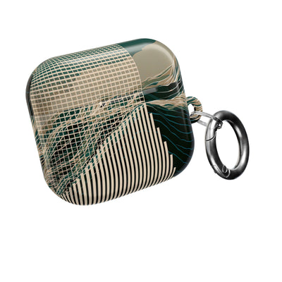 Orbital Terrain · Hard Case for AirPods & AirPods Pro · Green