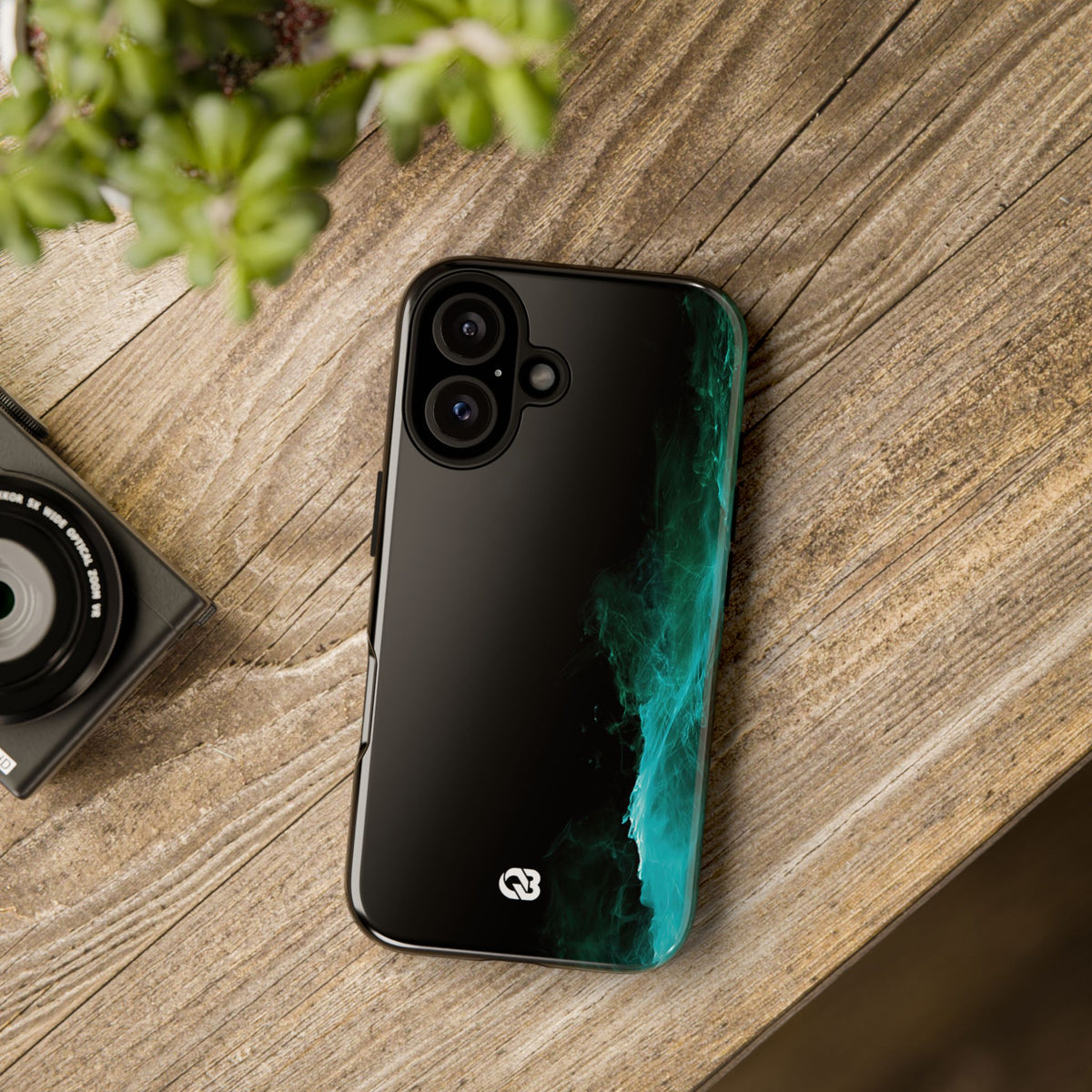 Luminous Plume · Tough Phone Case for iPhone · Teal