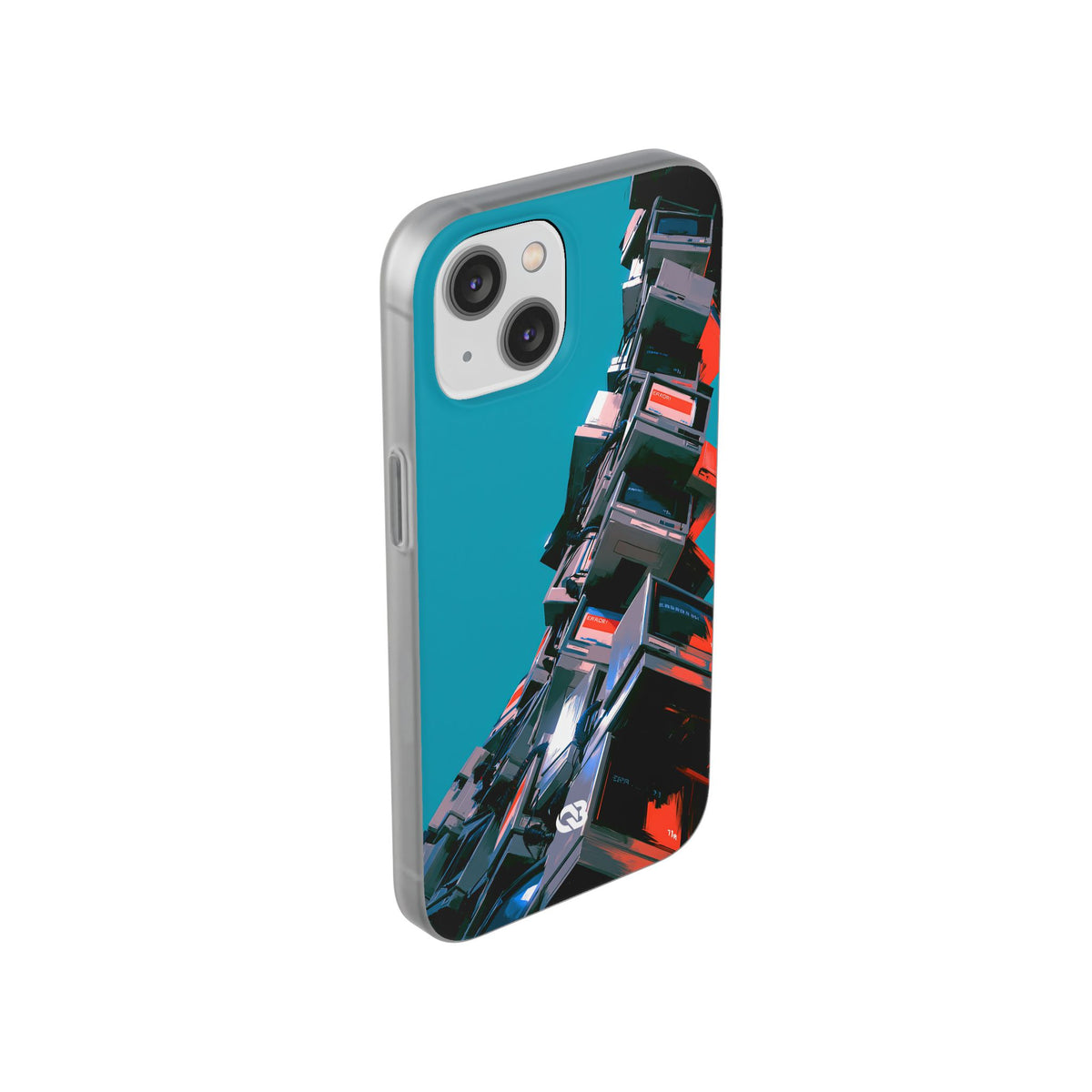 System Error Spire · Lite Phone Case for iPhone ·  Teal