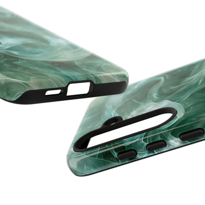 Translucent Aqua Flow · Tough Phone Case for Samsung · Teal