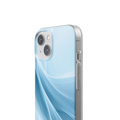 Blue Lite Phone Case for iPhone - Arctic Silk Drift