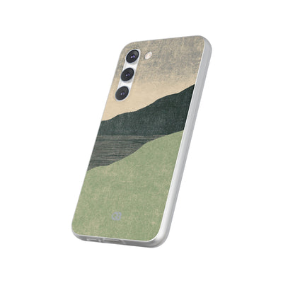 Green Lite Phone Case for Samsung - Moss Ridge Grain
