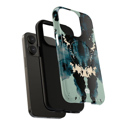 Rorschach Ink Void · Tough 2.0 Magnetic Phone Case for iPhone · Black