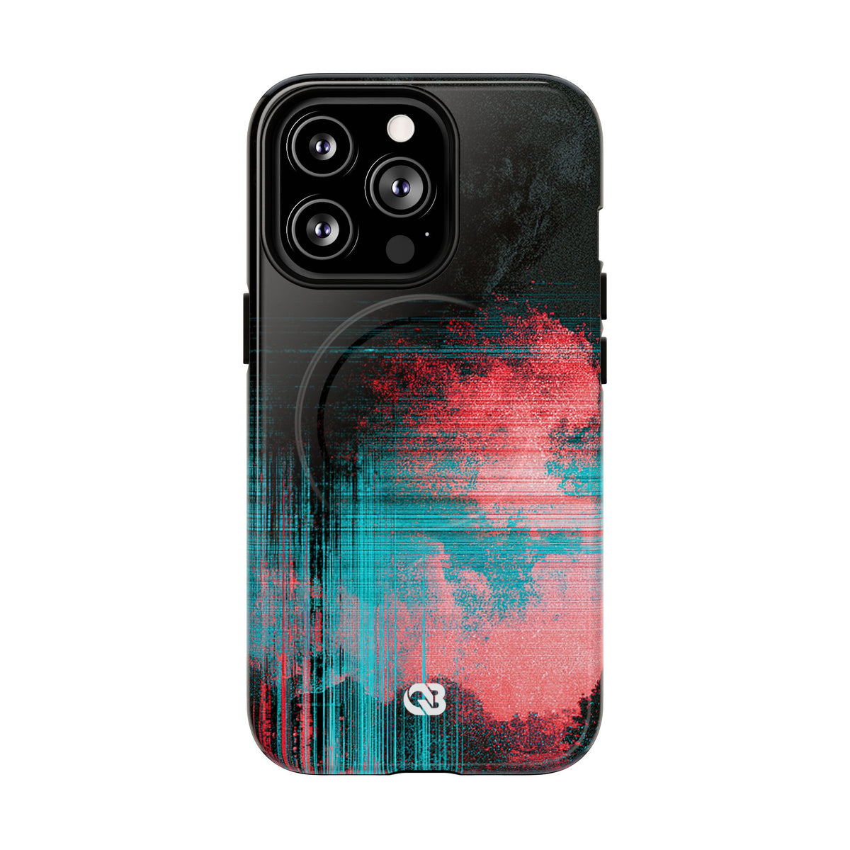 Digital Signal Drift · Tough 2.0 Magnetic Phone Case for iPhone · Black